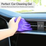 PULIDIKI Car Cleaning Gel Cleaning Putty Car Interior Cleaner Car Detailing Kit Car Cleaning Slime Car Cleaning Supplies Car Accessories Gifts Purple